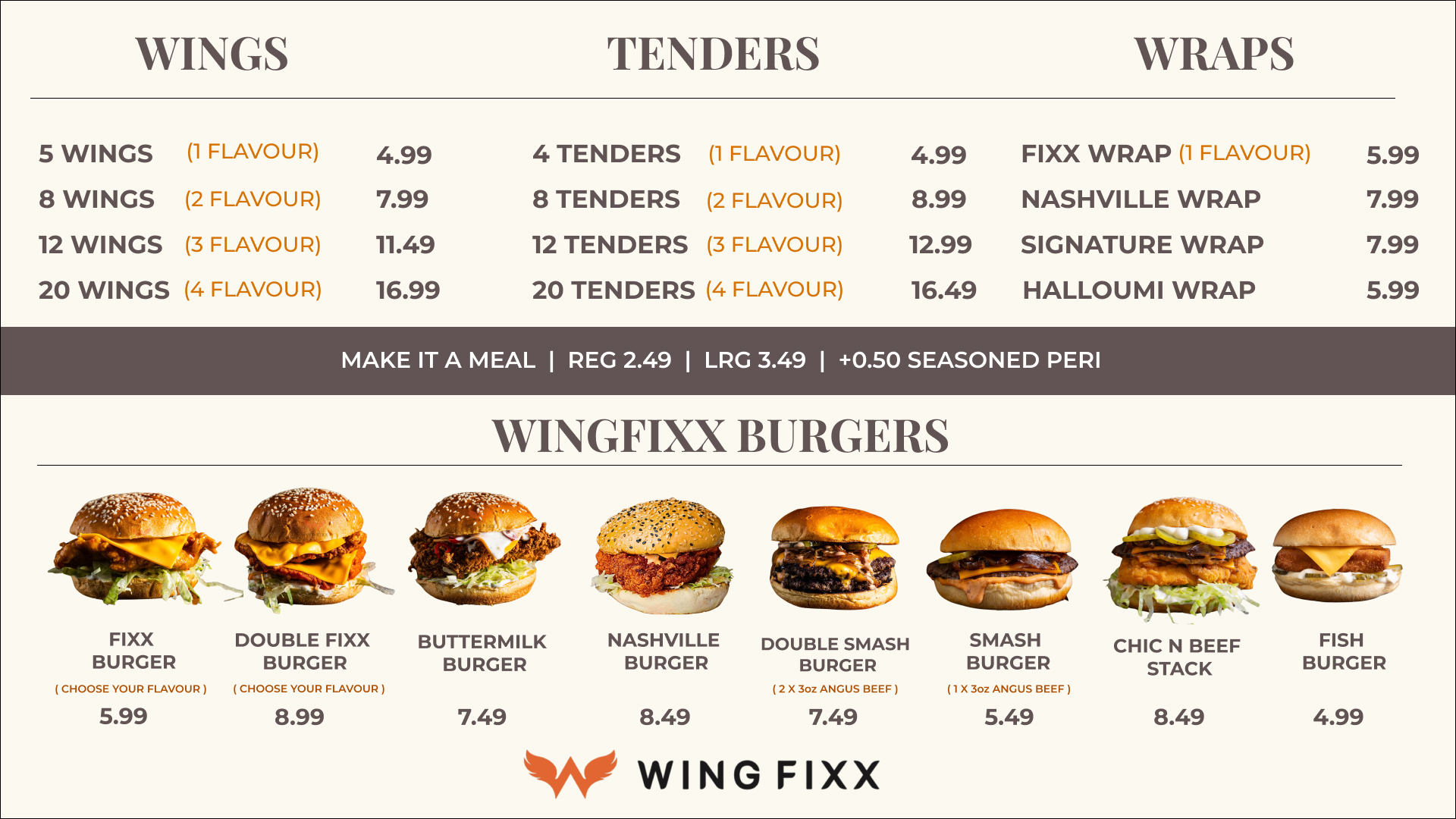 Menu Page 2